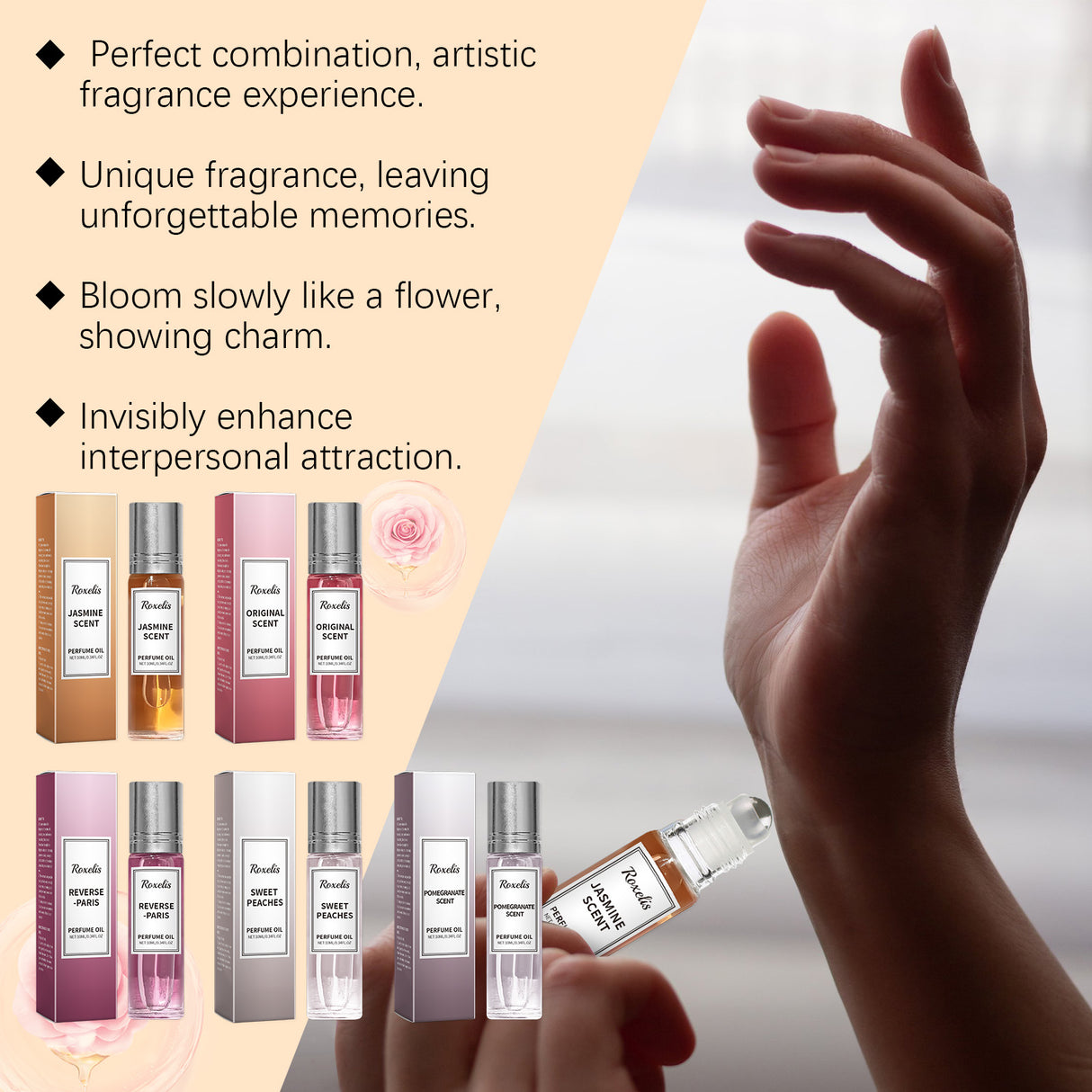 Fragrance Water Series Lasting Fragrance Portable Design Wrist Neck Small Light Fragrance Fresh Atmosphere Perfume - V.I.P Digital Presence