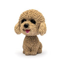 Cute doll decorations in the car, resin bobblehead dog animal bulldog, creative cute car ornaments - V.I.P Digital Presence