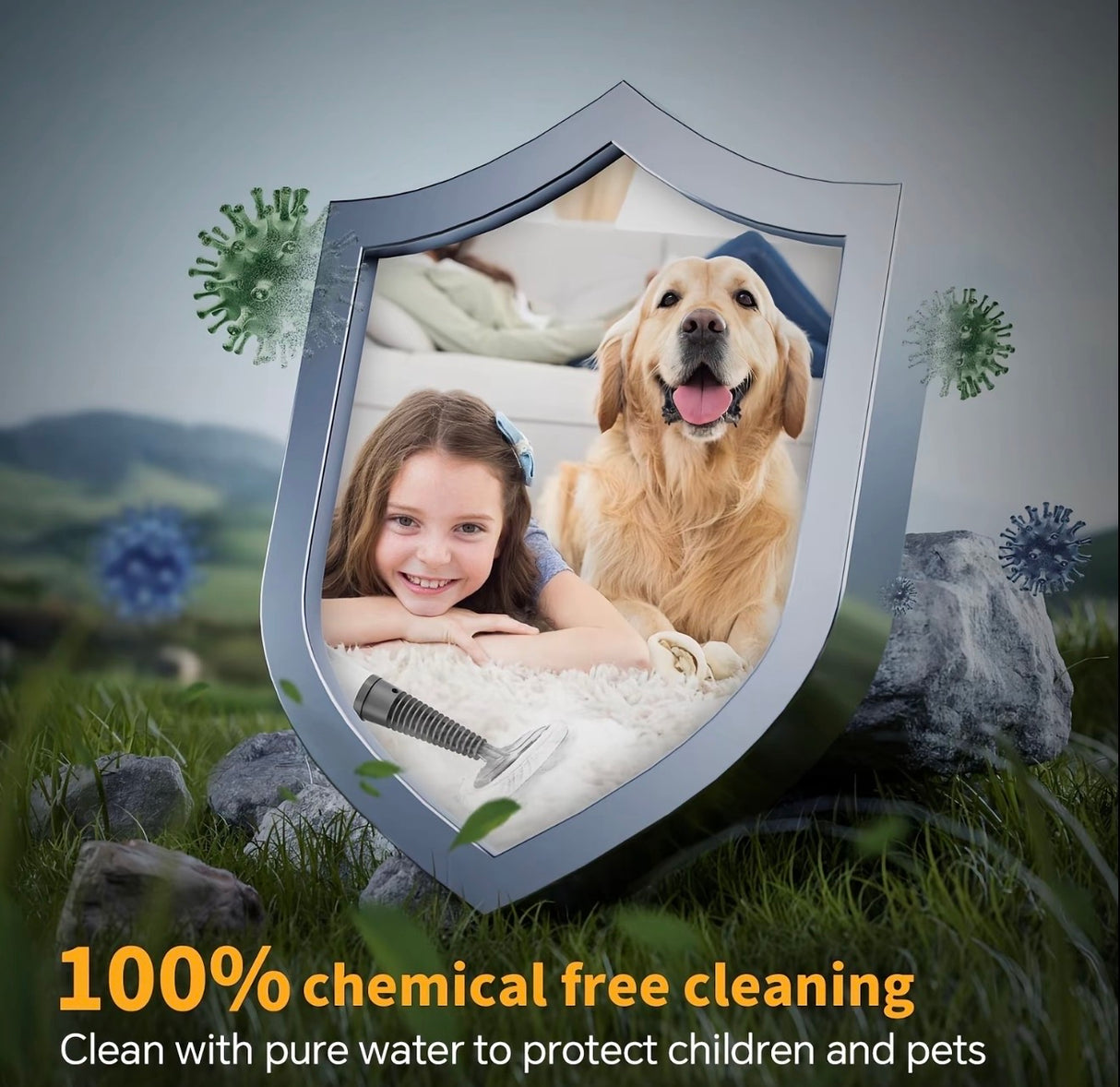 SteamJet 12-in-1 Handheld Cleaner