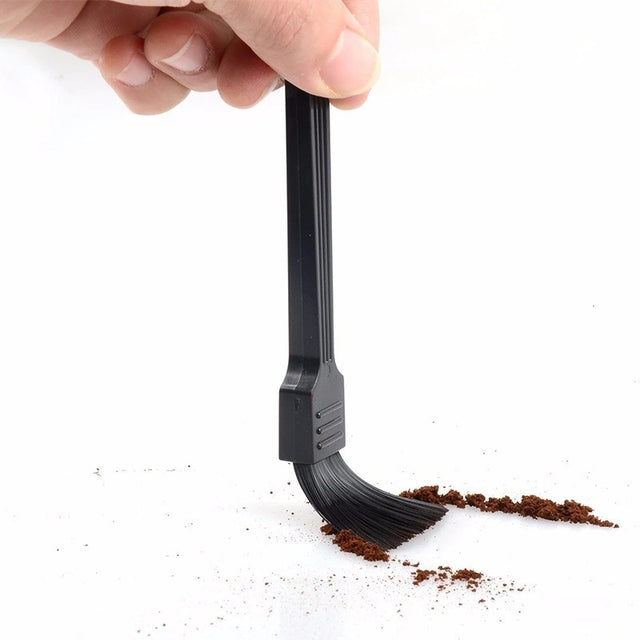 Coffee cleaning brush grinding machine painting coffee machine using a brush to clean the bar brushing plastic soft bristled - V.I.P Digital Presence
