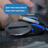 Creative smart car household desktop ashtray automatic opening and closing switch infrared induction ashtray - V.I.P Digital Presence