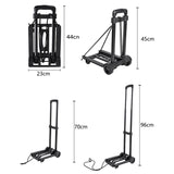 Foldable portable carts: wheel, luggage, hand truck, trolley, travel - shopping, household. - V.I.P Digital Presence