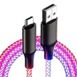 Data cable car luminous breathing gradient PD60W 27W super fast charging suitable for Apple Android Type - V.I.P Digital Presence