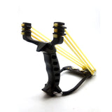 Powerful slingshot with wrist rest outdoor hunting all-metal material sling shot heavy-duty large slingshot for fishing and ball - V.I.P Digital Presence
