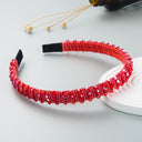 Hand Woven Beaded Headband Female Baroque Beaded Hair Binding Korean Version Net Red Wash Face Hair Accessories - V.I.P Digital Presence