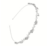 Plum blossom rhinestone bridal headband hair ornament headdress - V.I.P Digital Presence