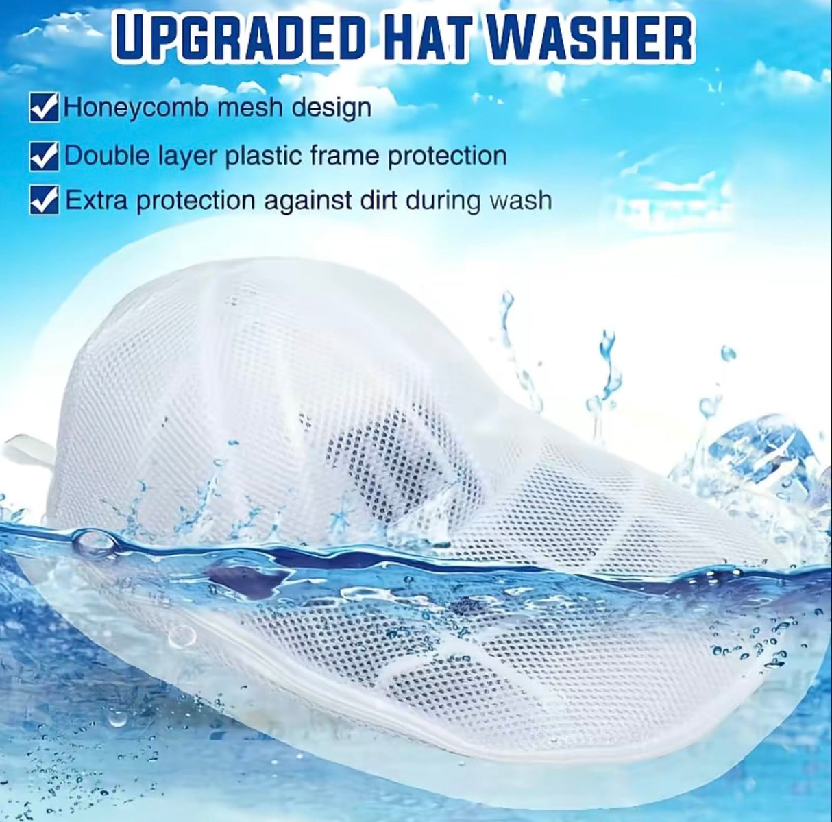 CapGuard Hat Washer Cage