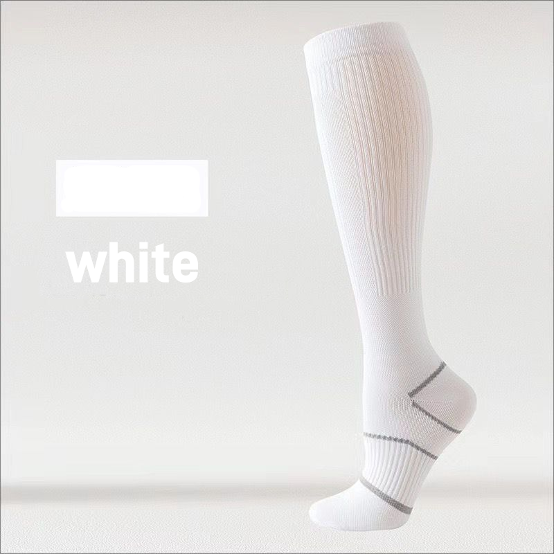 Pressure socks calf socks women's socks solid color thin mesh sweat absorbing breathable odor proof compression socks - V.I.P Digital Presence