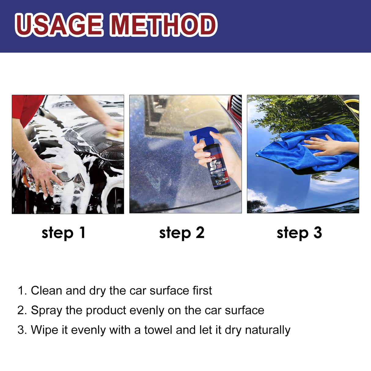 Coating Agent Spray, Maintenance Paint Decontamination Blackening Brightening Automotive Coating Nano Coating Spray - V.I.P Digital Presence