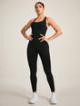 Crisscross Back Sleeveless Active Jumpsuit - V.I.P Digital Presence