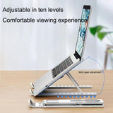 Laptop stand N3 folding lifting and cooling base, desktop tablet portable stand - V.I.P Digital Presence
