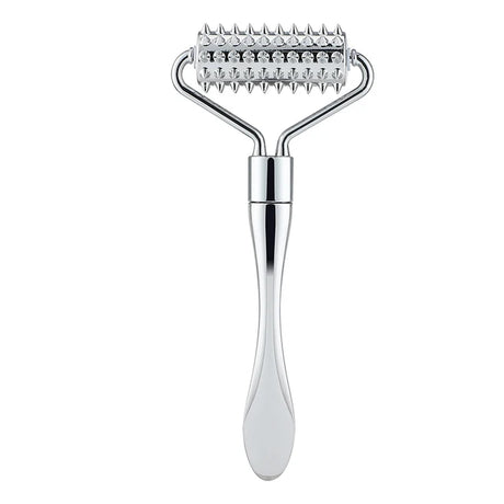 Stainless Steel Pointed Roller Spatula Massage Ball Stone Face Roller Massager To Improve Neck Facial Beauty Skin Care Tool - V.I.P Digital Presence