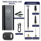 6000mAh Portable Car Air Compressor 12V 150PSI Electric Cordless Tire Inflator Pump for Motorcycle Bicycle Boat AUTO Tyre Balls - V.I.P Digital Presence