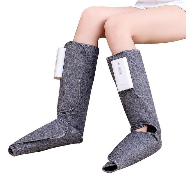 Electric air wave leg cover calf massager home automatic hot compress pressure leg massager leg slimming device - V.I.P Digital Presence