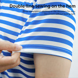 Russian Paratrooper Short-Sleeved Breton Shirt (Unisex) – Quick-Dry, Breathable, Sweat-Wicking - V.I.P Digital Presence