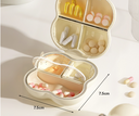 Moisture-proof and dust-proof portable large-capacity compartment storage box for 7 days of medicine - V.I.P Digital Presence