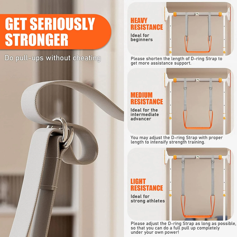 Pull Up Assistance Bands Set Resistance Strap for Pull Up Assist for Men Women Hanging Training Chin-up Workout Body Stretching - V.I.P Digital Presence