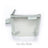 Simple three-dimensional triangle mesh coin key earphone storage bag transparent storage bag - V.I.P Digital Presence