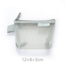 Simple three-dimensional triangle mesh coin key earphone storage bag transparent storage bag - V.I.P Digital Presence