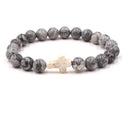 Fashion bead jewelry cross bracelet - V.I.P Digital Presence
