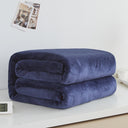 Thick blanket, solid color blanket, single-layer nap, coral fleece blanket, winter flannel blanket - V.I.P Digital Presence