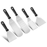 Outdoor Barbecue Tools Stainless steel Barbecue Shovel Set Barbecue Fork Iron Plate Combination New BBQ Barbecue Set