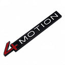 Applicable to Volkswagen Tanyue x 4WD 4MOTION car logo new tail logo 3D three-dimensional letter logo car modification label - V.I.P Digital Presence