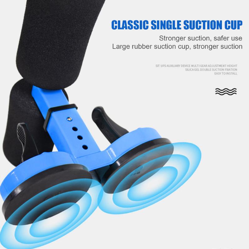 Barra de abdominales de pie para gimnasio, dispositivo auxiliar para el hogar, equipo de entrenamiento muscular para fortalecer el core abdominal 