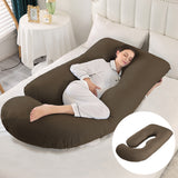 Pregnant women's pillow waist protection side sleeping slope pillow J-shaped pregnancy sleeping pillow - V.I.P Digital Presence