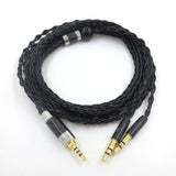 Suitable for Tianlong AH-D7100 7200 D600 HIFIMAN dual 3.5mm silver plated balanced headphone cable - V.I.P Digital Presence