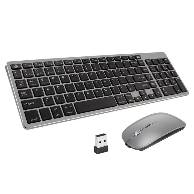 Charging Bluetooth the third mock examination wireless keyboard two zone digital mouse set for iPad game mute office - V.I.P Digital Presence