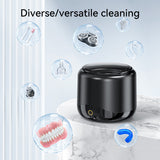 Ultrasonic cleaning machine portable and multifunctional home jewelry denture cleaner toothbrush head and tooth cover cleaner - V.I.P Digital Presence
