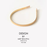 Minimalist metal spring hair clip fine hairpin head clip - V.I.P Digital Presence