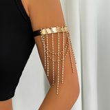 Western style beaded tassel arm chain jewelry Bohemian love arm bracelet for women - V.I.P Digital Presence