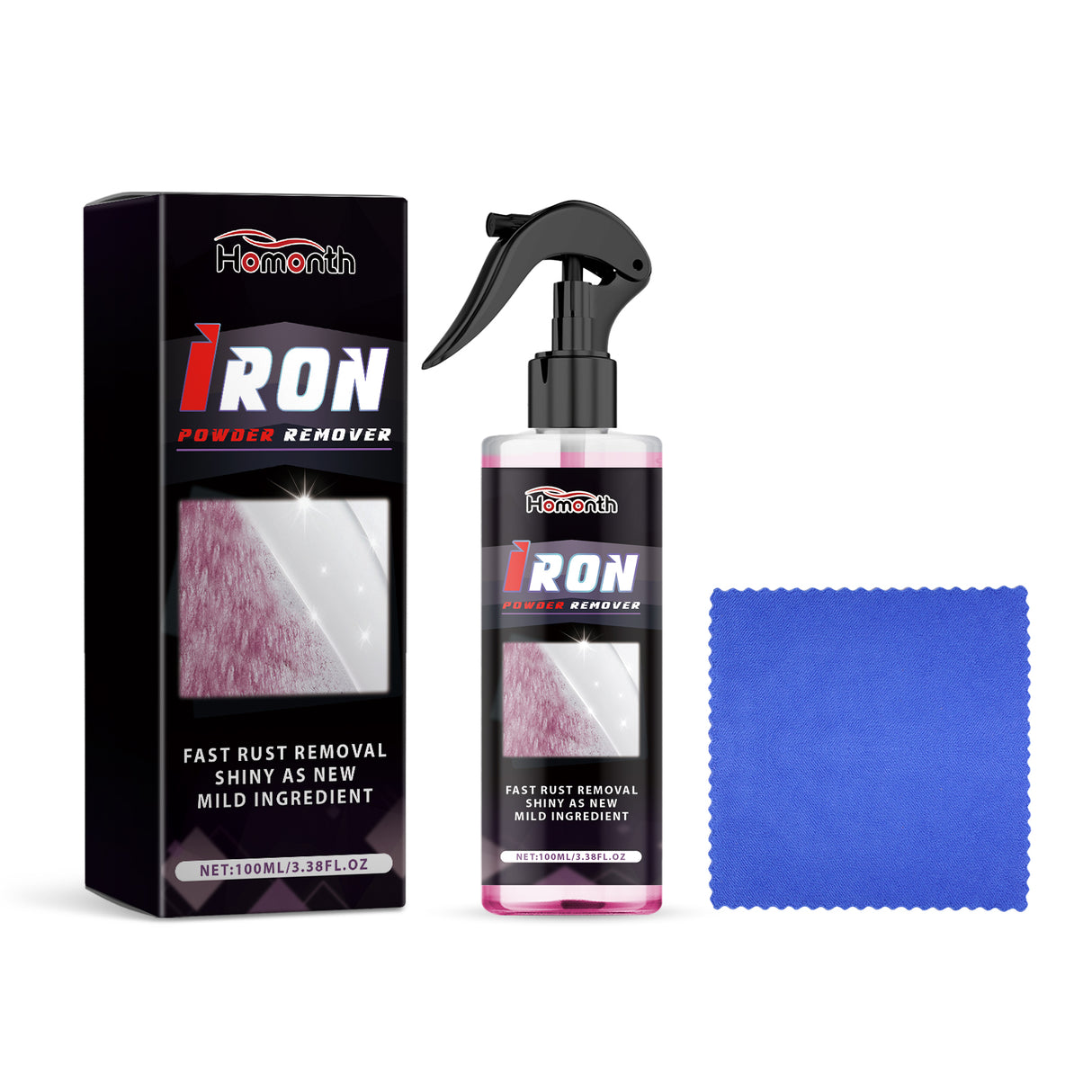 Wheel Paint Removal Iron Spray, Automobile Metal Rust Refurbishment Anti-Rust Care And Maintenance Cleaner - V.I.P Digital Presence