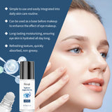 Bola de ácido hialurónico para ojos, cuidado suave, reafirmante, hidratante y reparadora de la piel del contorno de ojos.