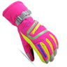 Guantes de esquí y snowboard cálidos de invierno para hombres, mujeres y niños, mitones de nieve impermeables, transpirables, tallas S/M/L/XL