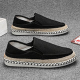 Fisherman Shoes Men's Breathable Cloth Shoes Hanfu Shoes Men's Casual Slip-On Loafers Driving Old Beijing Cloth Shoes - V.I.P Digital Presence