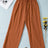 Drawstring Paperbag Waist Wide Leg Pants - V.I.P Digital Presence
