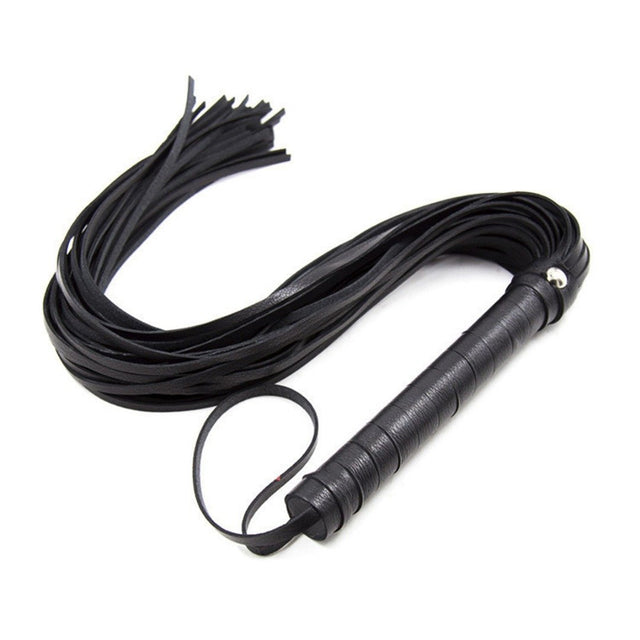 48cm Faux Leather Whip Riding Crop - V.I.P Digital Presence