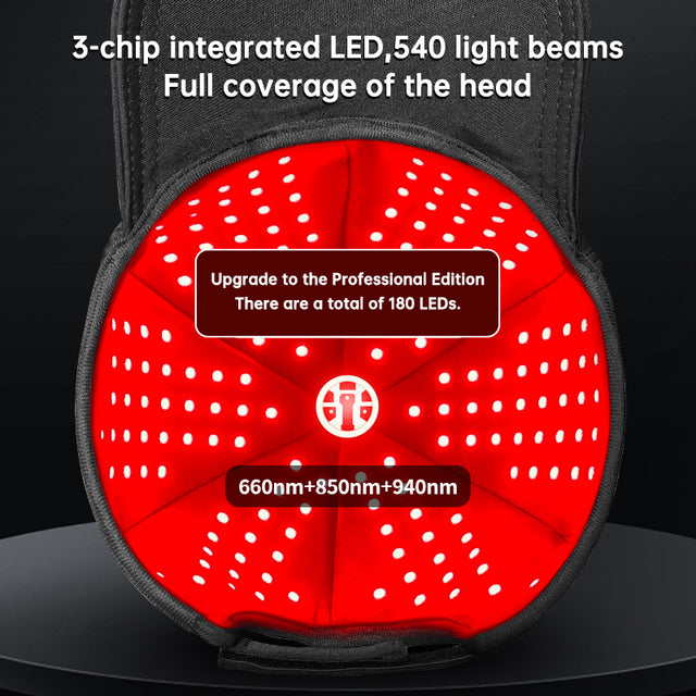 Red Light Infrared Phototherapy Cap for Hair Growth and Anti-Hair Loss, Red Light Cap Hair Care Device Hair Regrowth Instrument PCBA - V.I.P Digital Presence