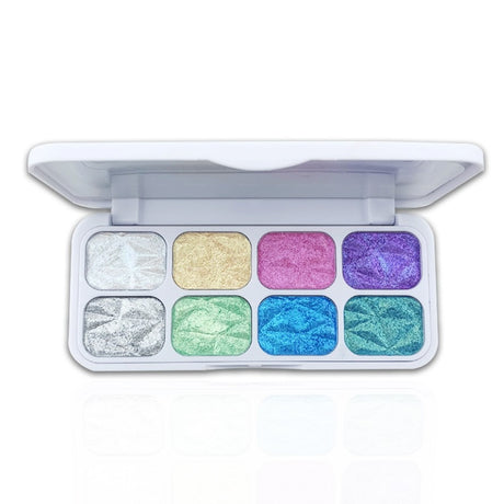 Macaron Chameleon 8 colors Eye Shadow Plate Eyes Makeup High Pigmented Matte Shimmer   Eyeshadow - V.I.P Digital Presence