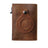 Leather Sliding Wallet Bi-Fold Credit Card Wallet Automatic Pop-Up Card Holder With Air Tag Protective Sleeve - V.I.P Digital Presence