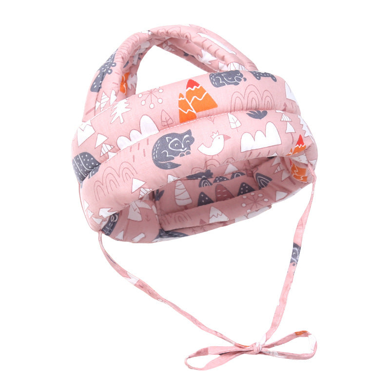 Baby anti-collision hat baby walking anti fall hat children's anti fall head protection hat safe breathable and washable - V.I.P Digital Presence