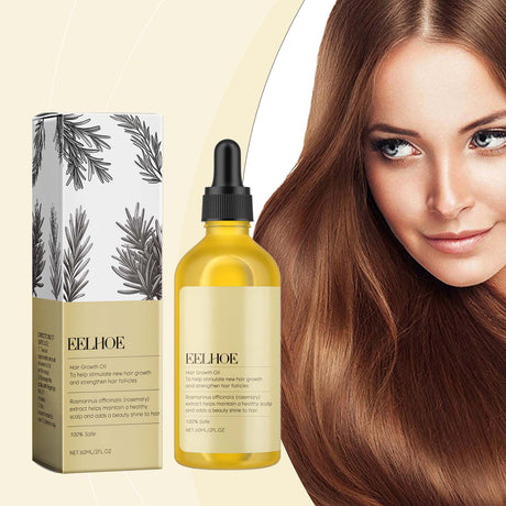 Rosemary Hair Care Essential Oil Soft Luster Hair Solid Dry Hair Fluffy Hair Care Scalp Essential Oil - V.I.P Digital Presence