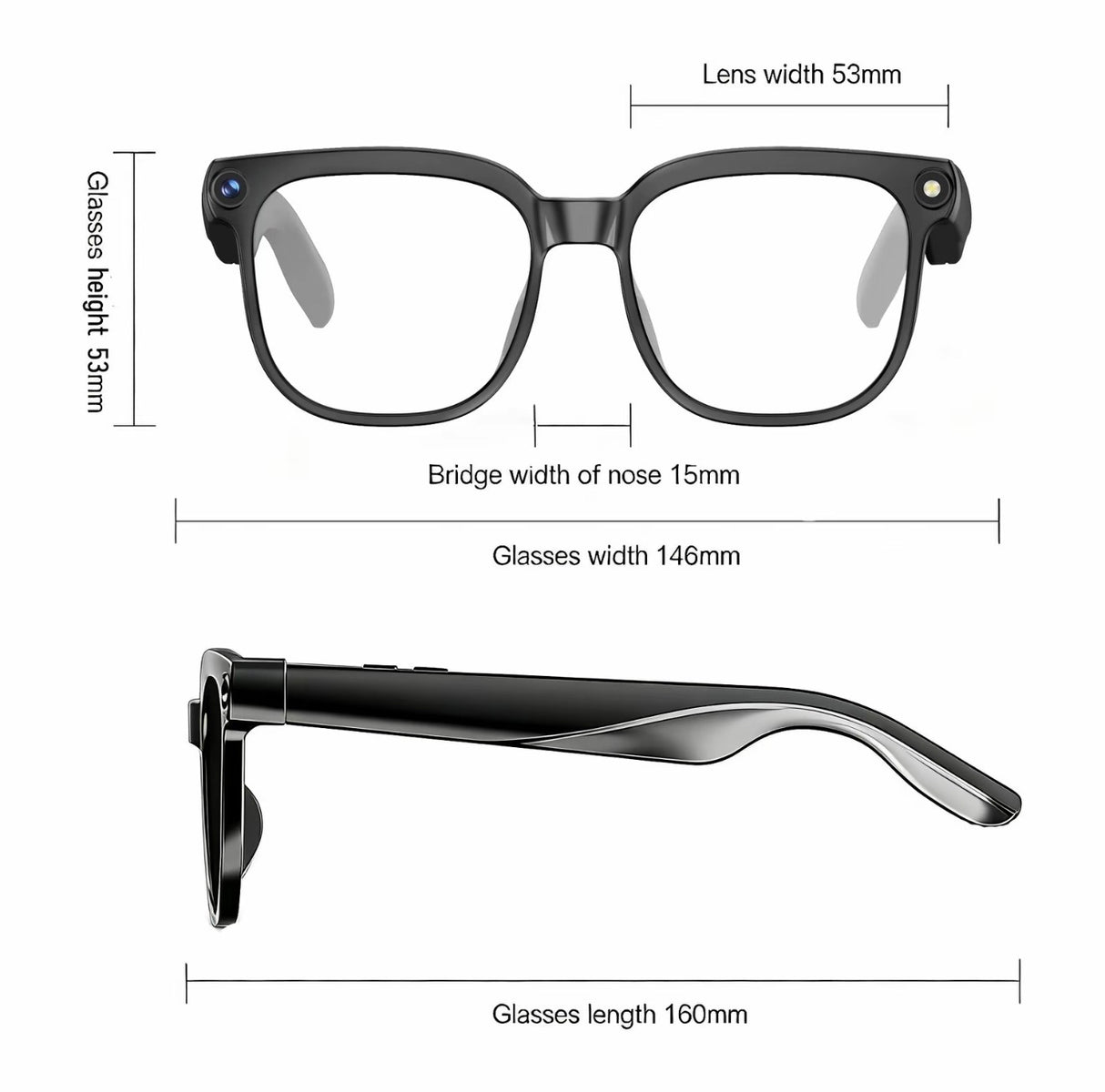 AI Camera Glasses