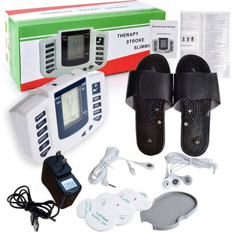 Digital meridian massager with foot therapy shoes Electronic acupuncture massager electrotherapy instrument - V.I.P Digital Presence
