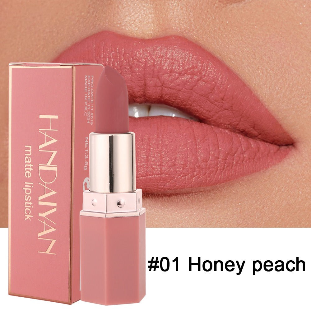 HANDAIYAN Han Daiyan Amazon Hot 6 Color Matte Moisturizing Lipstick lipstick - V.I.P Digital Presence