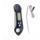 Foldable IP7 digital thermometer with dual probes: for cooking, BBQ, meat, grilling, food kitchen tools. - V.I.P Digital Presence