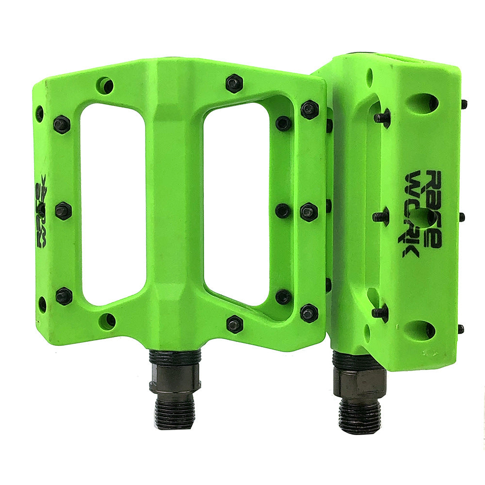 Mountain Bike Bicycle Nylon Fiber Peilin Pedal Dead Fly Bearing Pedal Non-Slip Pedal - V.I.P Digital Presence